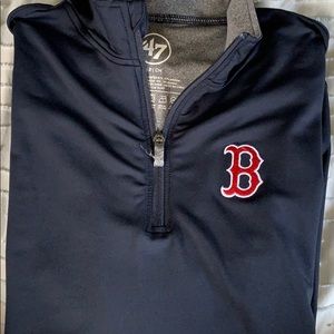 ⚾️ NWT RED SOX 3/4 zip